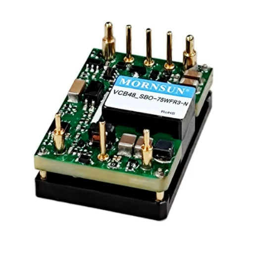 Mornsun PCB Open Frame Power Supply VCB4805SBO-75WFR3-N 5V 75W 48V 36-75VDC Board Mount DC-DC Converters