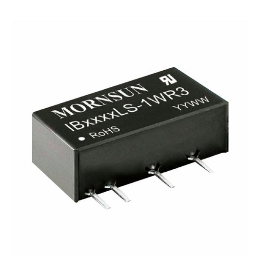 Mornsun IB0524LS-1WR3 OEM/ODM Available 5V To 24V 1W AC DC Step Up Module Buck Converter - FEISMAN POWER