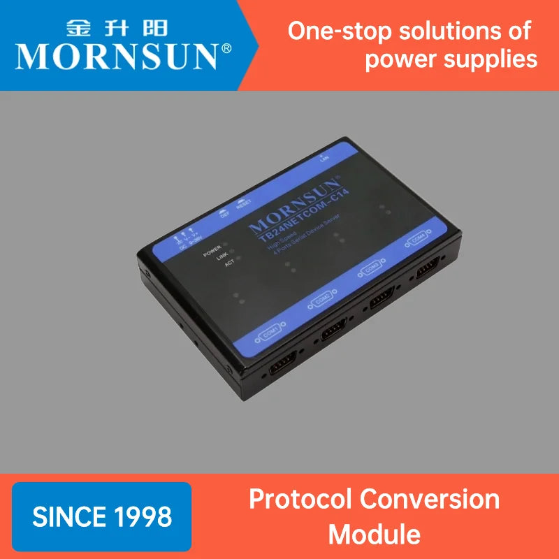 Mornsun Protocol Conversion Module Converts TD3USPCAN CAN Bus Network and Serial Port to Ethernet Transceiver Module - FEISMAN POWER