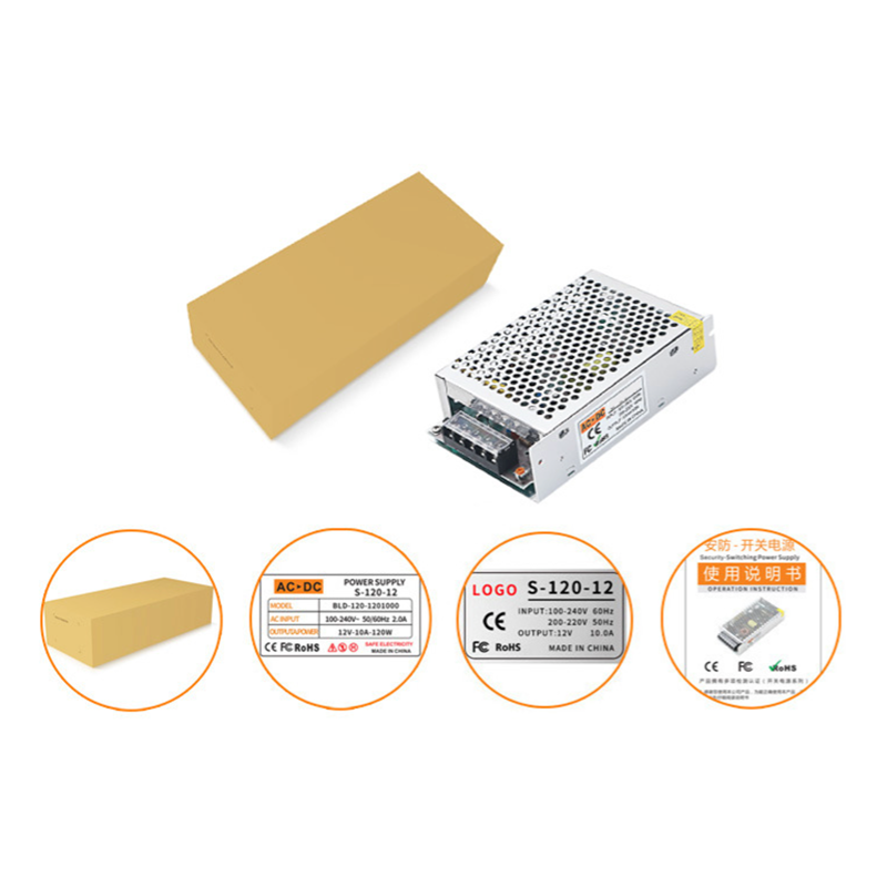 FEISMAN S-120-24-2CH 120W 24V 5A Single Output Switching Power Supply 120w 24V DC Input Power Supply