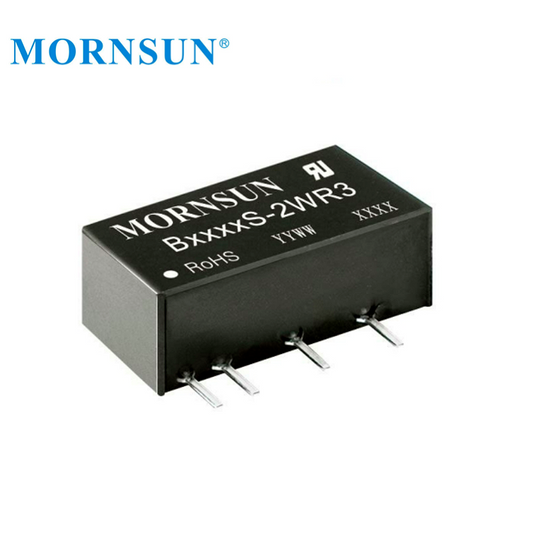 Mornsun B1212S-2WR3 OEM/ODM Available 12V To 12V 2W AC DC Step Down Module Converter