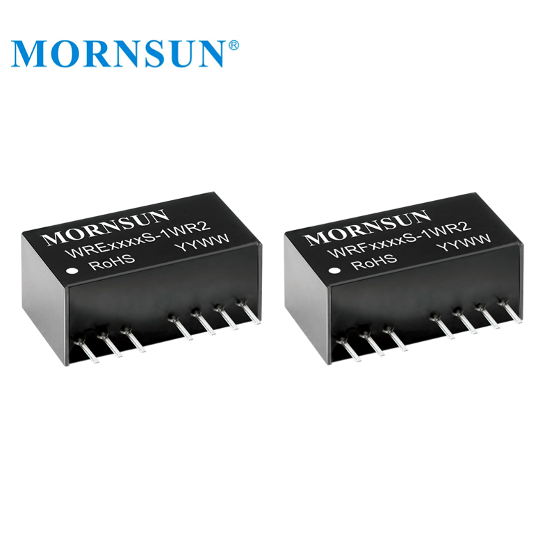 Mornsun WRE0512S-1WR2 Dual Output 4.5V-9V DC Convertisseur 5VDC to 12V DC/DC Converter