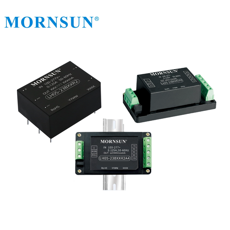 Mornsun LH05-23B15R2 Low-cost Switching Power Supply Module 15V 5W AC DC Converter with 3 Years Warranty