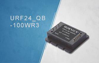 100W 9-36V Input DC/DC Converter URF24_QB-100WR3 Series