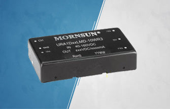 EN50155 Compliance Dual Output DC/DC Converters for Railway- URA1D-(X)LMD-10WR3 Series