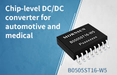 Chip-level DC/DC converter for automotive and medical--B0505ST16-W5