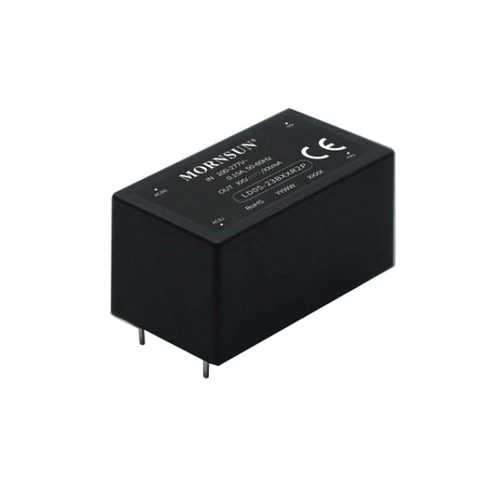 MORNSUN LD05-23BxxR2P: 5W Ultra-Wide Input AC-DC Converter for Compact, Reliable Power