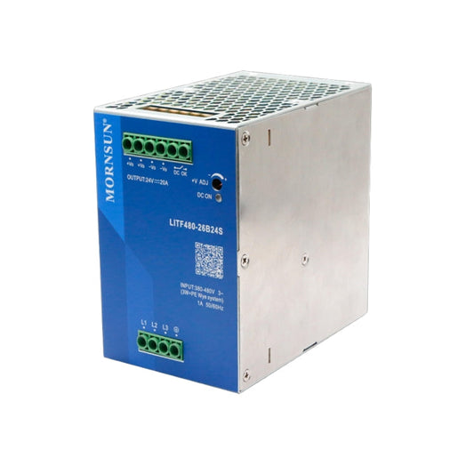 MORNSUN DIN Rail Power Supply- 240-960W Three-phase Power Supply