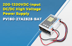 200-1200VDC-input DC/DC High Voltage Power Supply - PV180-27A2828-BAT