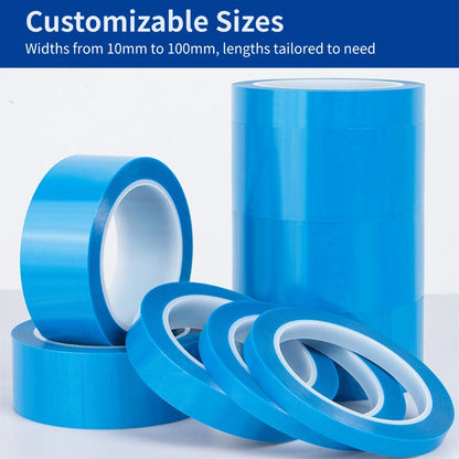 Blue PET Refrigerator Tape High Temperature Resistance Clean Removal for Home Appliance Fixing - FEISMAN - FEISMAN POWER