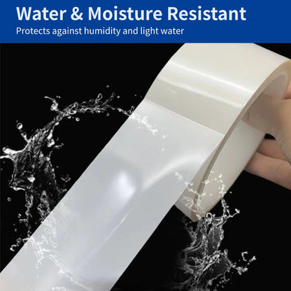 High Tack MOPP Residue-Free Tape White/Blue for Appliance Fixing & Sealing - FEISMAN - FEISMAN POWER