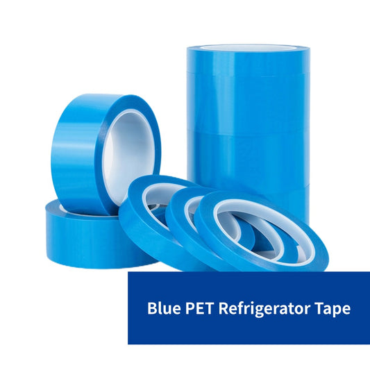 Blue PET Refrigerator Tape High Temperature Resistance Clean Removal for Home Appliance Fixing - FEISMAN - FEISMAN POWER