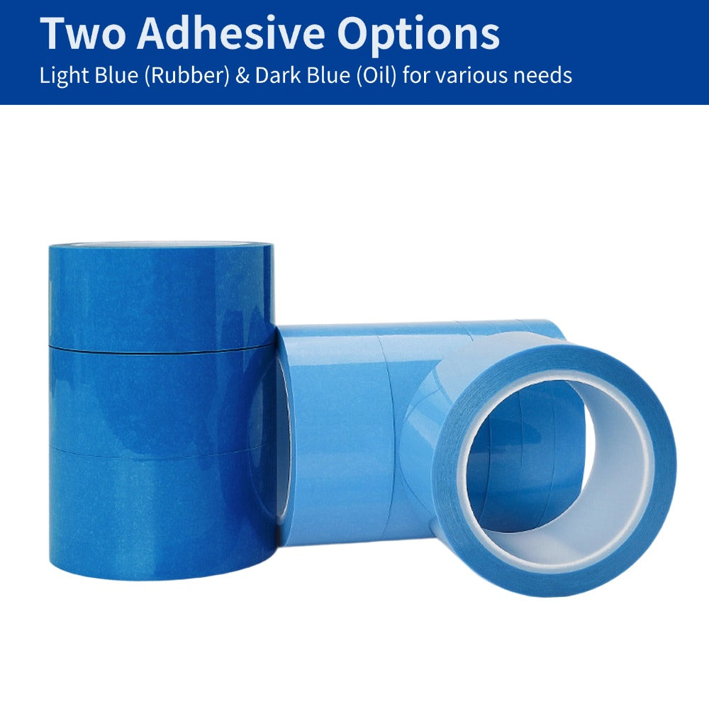 Blue PET Refrigerator Tape High Temperature Resistance Clean Removal for Home Appliance Fixing - FEISMAN - FEISMAN POWER