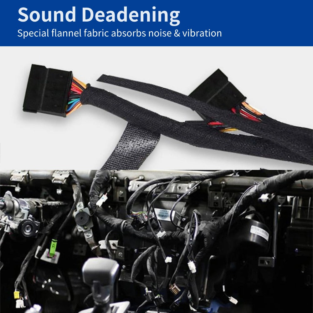 Flame Retardant Automotive Wiring Harness Tape Flannel Fabric Sound Deadening High Temperature Resistant - FEISMAN - FEISMAN POWER
