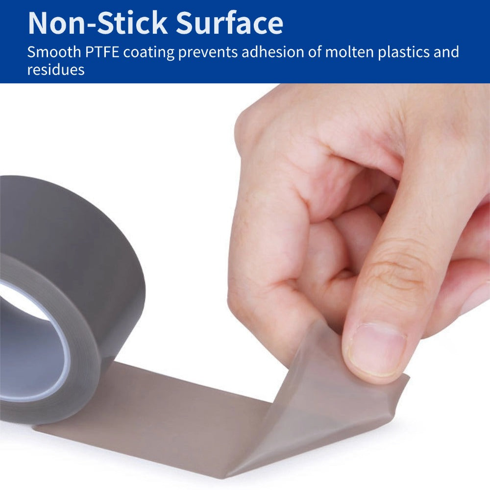 High Temperature PTFE Teflon Tape Silicone Adhesive 300°C for Heat Sealing Insulation - FEISMAN - FEISMAN POWER