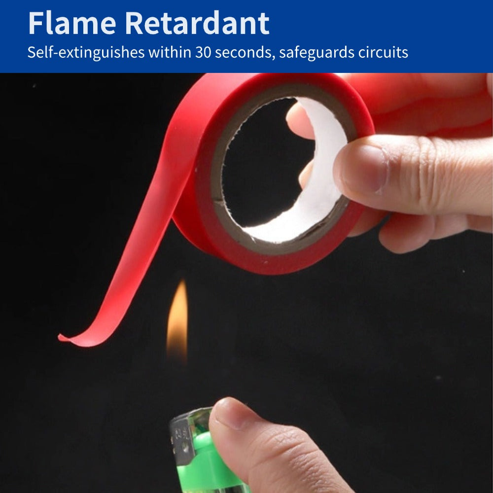 PVC Electrical Insulation Tape, High Viscosity Flame Retardant Black Electric Tape - FEISMAN POWER