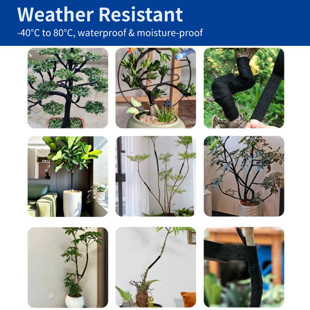 Self-Adhesive Plant Bonsai Velvet Tape for Branch Shaping & Wire Harness - FEISMAN - FEISMAN POWER