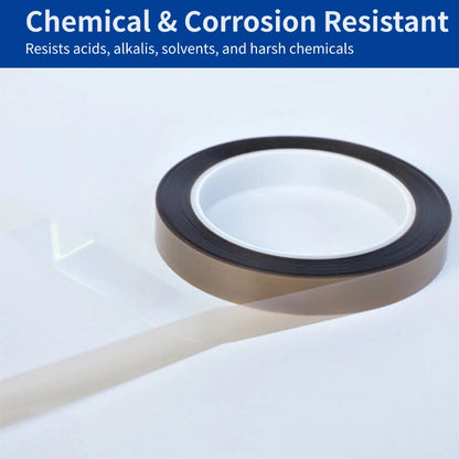 High Temperature PTFE Teflon Tape Silicone Adhesive 300°C for Heat Sealing Insulation - FEISMAN - FEISMAN POWER