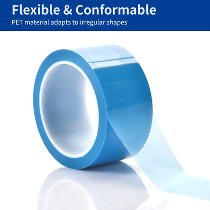 Blue PET Refrigerator Tape High Temperature Resistance Clean Removal for Home Appliance Fixing - FEISMAN - FEISMAN POWER