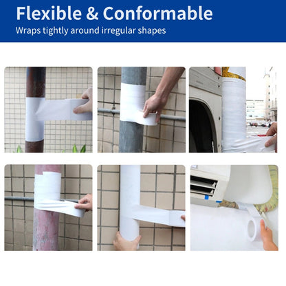 Waterproof PVC Pipe Sealing Tape High Temperature Resistant Rubber Adhesive for Duct Sealing - FEISMAN - FEISMAN POWER