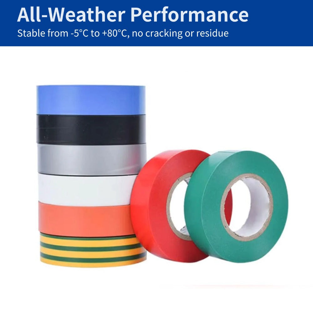 PVC Electrical Insulation Tape, High Viscosity Flame Retardant Black Electric Tape - FEISMAN POWER