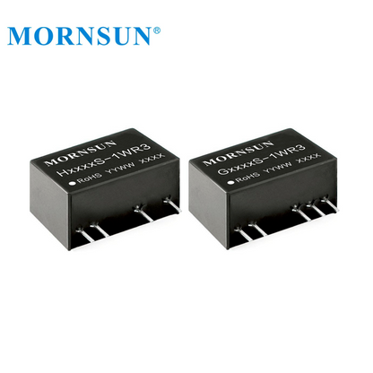 Mornsun G2405S-1WR3 DUAL Output DC 24V to 5V 1W Step Down Power Module Mini DC-DC Step Down Power Converter