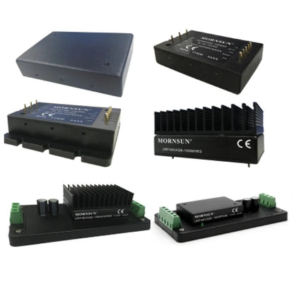 Mornsun URF4815QB-100WR3A5 Board Mount DC-DC Converters 100W 15V 48V 18-75VDC - FEISMAN POWER