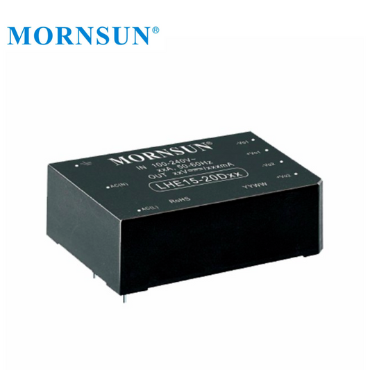 Mornsun LHE15-20A15 DUAL Output AC 100-240V to DC 15V 0.5A 15W AC/DC Customized PCBA Open Frame Switching Power Supply