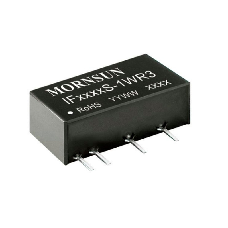 Mornsun IF1515S-1WR3 Fixed Input 15V to 15V 1W Step Up Buck Boost Converters 15V to 15V 1W DC DC Boost Converter