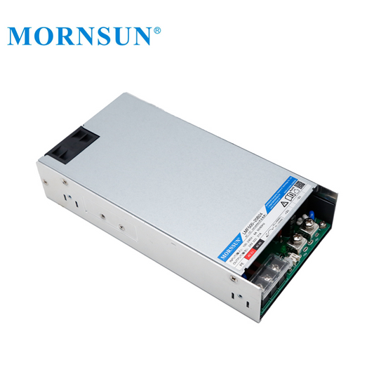 Mornsun LMF500-20B05 Single Output Enclosed 5V 450W AC To DC Industrial Power Supplies For Medical Industry Automation with PFC
