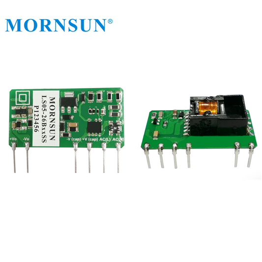 Mornsun LS05-26B24SS Ultra-wide Isolated Power Supply AC to 24V 5W AC DC Converter with CE Rohs for Smart Home Instrumentation