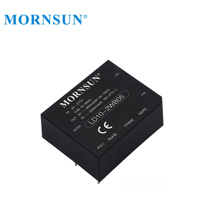 Mornsun LD10-2WB15 Highly Efficient AC to DC PCB Mounted Converter 10W 15V for Industrial Control Electric Power Supply