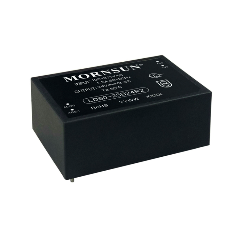 Mornsun LD60-23B05R2 Highly Efficient AC to DC PCB Mounted Converter 50W 5V for Industrial Control Electric Power Supply