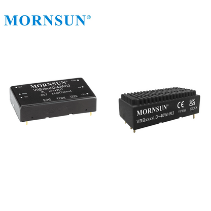 Ultra-wide Input 36V-75V 56V To 24V 40W DC/DC Converter Mornsun Step Down Converter VRB4824LD-40WHR3