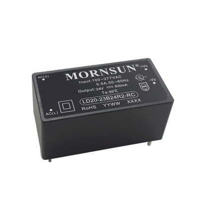 Mornsun LD20-23B09R2-RC AC/DC Converter Isolated AC DC Power Supplies 9V 2222mA 20W Switching Power Supply