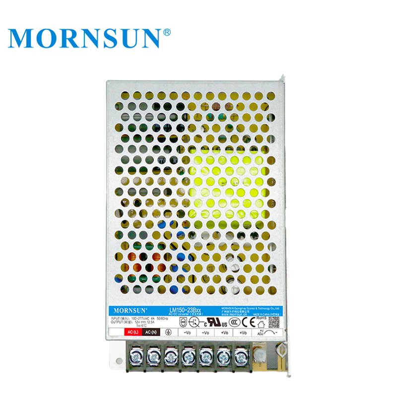 Mornsun SMPS LM150-23B24  Single Output AC-DC Slim Laser Power Supply 150W 24V