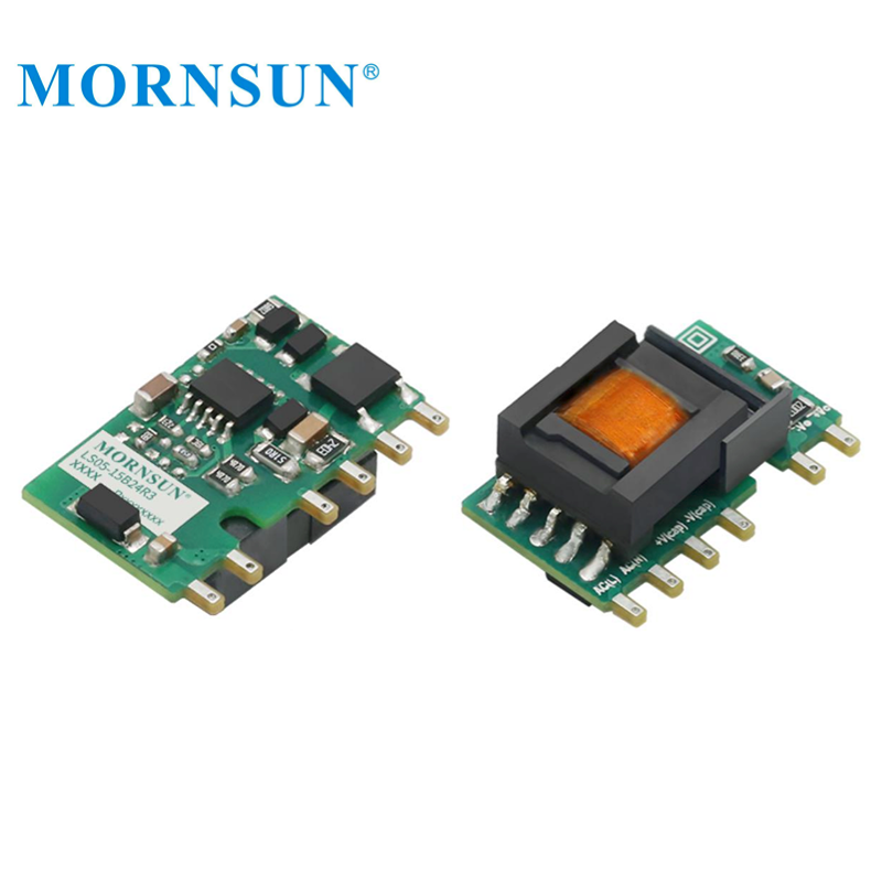 Mornsun LS05-15B24R3 24V 5W Compact Modified Wave AC Transformer Board AC to DC PCB Power Supply Converter for Instrumentation