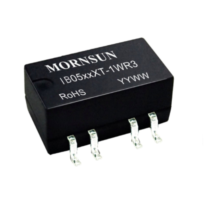 Mornsun IB0515XT-1WR3 Fixed Input 1W 5V to 15V 1W DC DC Converter with CB CE Approved