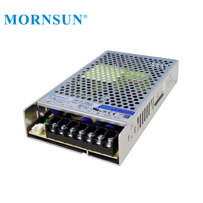 Mornsun China Manufacturer LMF150 85-305VAC 150W 12V 15V 24V 48V AC DC  Enclosed 24V 150W Power Supply AC/DC