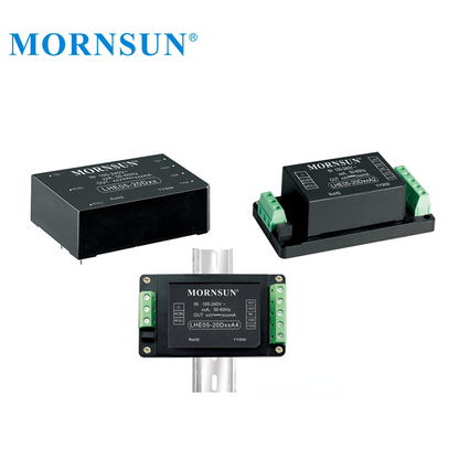 Mornsun LHE05-20D0512-01 DUAL Output SMPS AC 100-240V to DC 5W 5V 12V 1A AC DC Open Frame Switching Power Supply Module Board