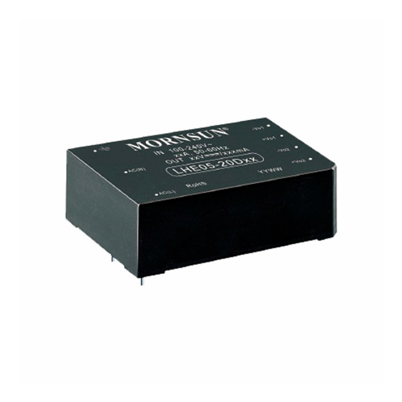 Mornsun LHE05-20B03 4W Original 3.3V Open Frame Power Supply 3.3V SMPS 4W AC DC Power Module Switching Power Supply