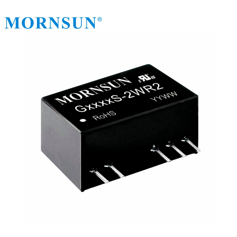 DUAL Output Fixed Input 24V To 5V 2W DC/DC Converter Mornsun Step Down Converter G2405S-2WR2