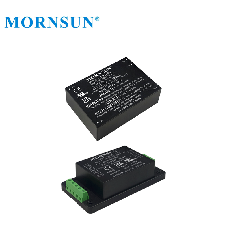 Mornsun PV15-29B15R3 Photovoltaic Power DC 15V 15W Converter Power Supply 100-1000V to 15V 15W Voltage Charger Step Down Module