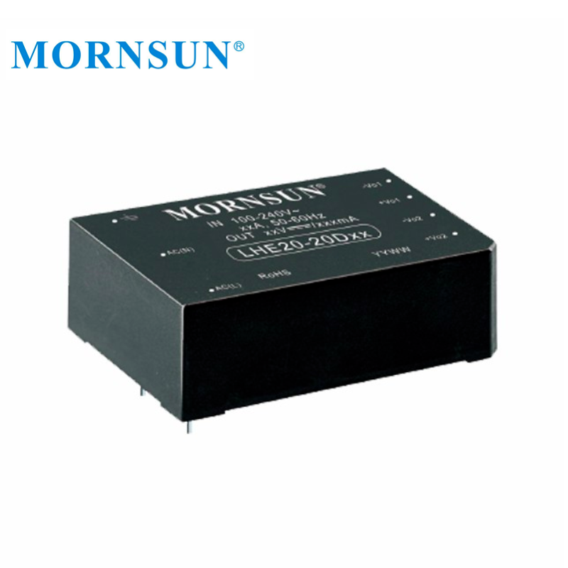 Mornsun LHE20-20D0515-05 DUAL Output AC/DC Power Supply AC DC 5V 15V 20W Green Power Supply for Industrial Control Smart Home