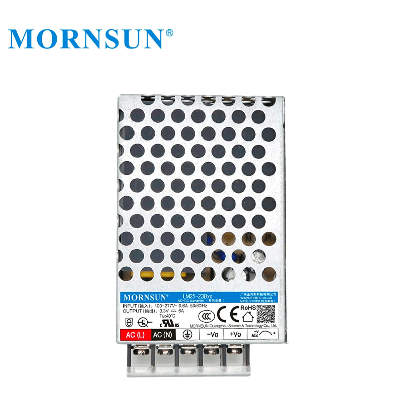 Mornsun Power Supply AC DC LM25-23B24 24V 25W Switching Power Supply for Power Equipment