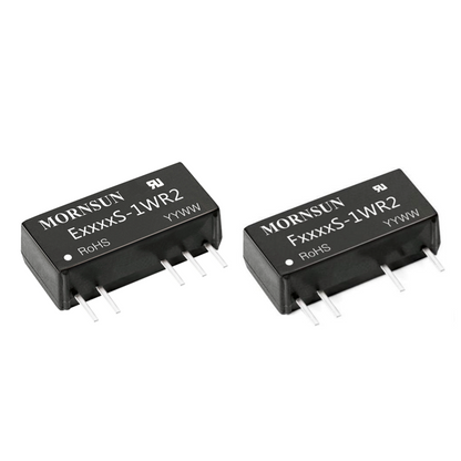 Fixed Input Step Up Buck 15V to 24V 1W Mornsun F1524S-1WR2 1W Dc To Dc Converter