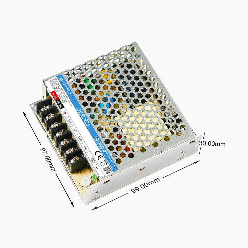 Mornsun SMPS 3 Outputs LM50-10C051212-20 Triple Output AC-DC Power Supply 50W 5V 12V -12V