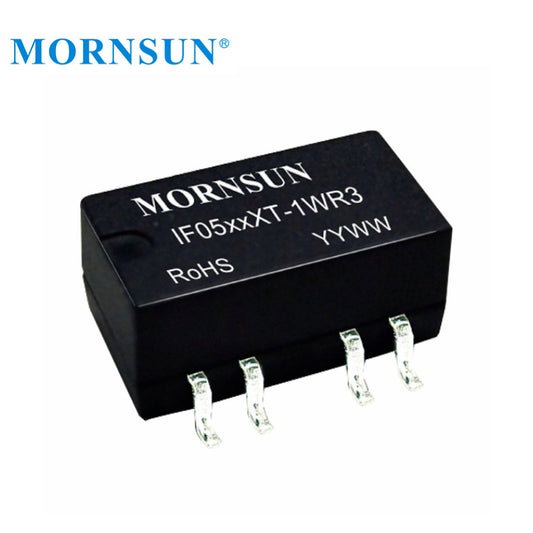 Mornsun IF0515XT-1WR3Fixed Input 5V 15V Step Up DC 15V 1W Converter Module Adjustable