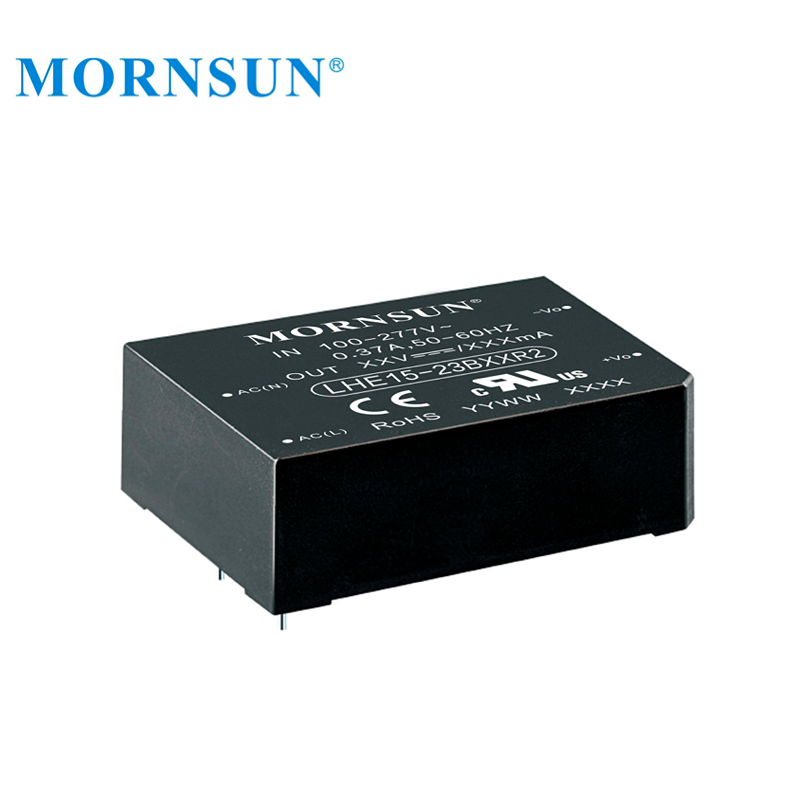 Mornsun LHE15-23B24R2 AC DC 24V 625mA 15W Switch Power Supply Module Buck Converter Step Down Module 220V to 24V