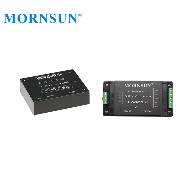 Mornsun PV40-27B12 Photovoltaic Power 380V to 12V 40W Power Supply 200V-1200V to 12V 40W DC DC Converter for Renewable Energy